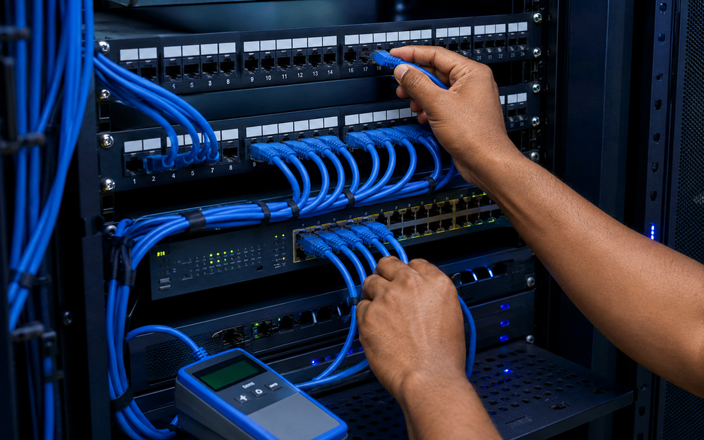 Network Setup, Installation & Support service workspace